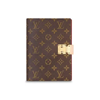 LOUIS VUITTON PAUL Practical Medium Size Notebook Cover Brown Laptops