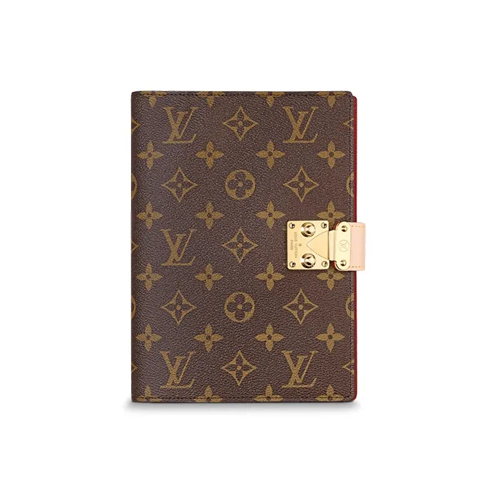 LOUIS VUITTON PAUL Practical Medium Size Notebook Cover Brown Laptops-0