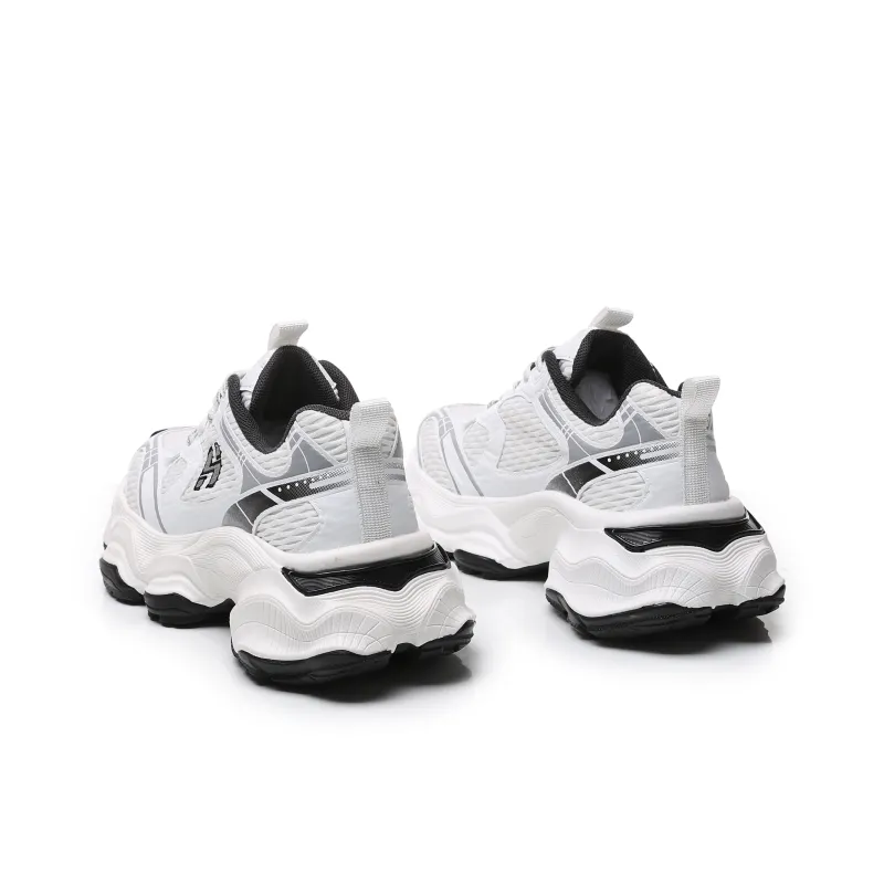 HSTYLE Cushioning Anti-Slip And Wear-Resistant Low-Top Chunky Sneakers Women's-14