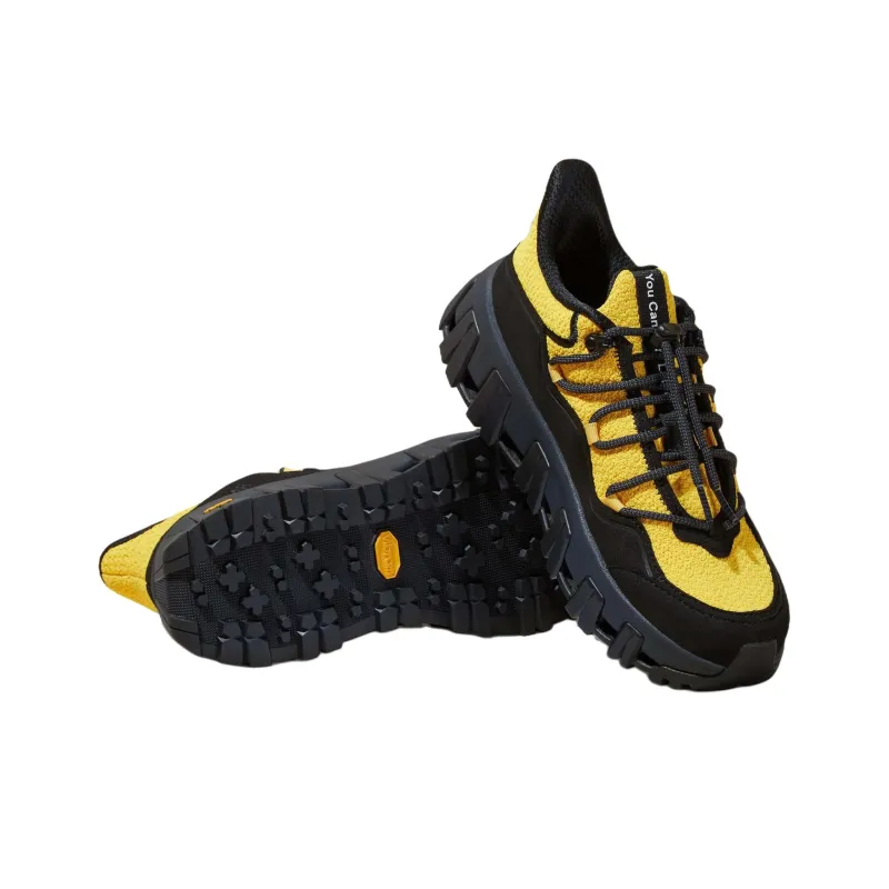 Vibram x P448 Low-Top Trekking Shoes Unisex Black Yellow-4