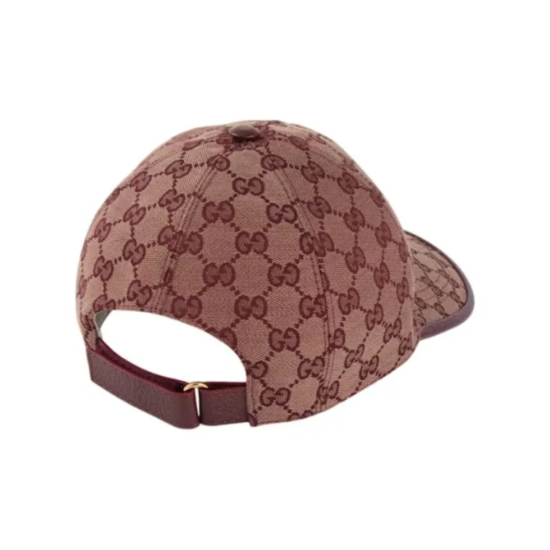 GUCCI Baseball Caps Unisex Brown-1