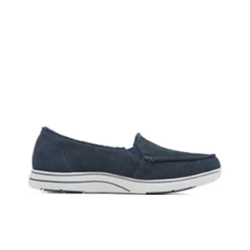 Skechers ARCH FIT LOUNGE Durable Warm Low-Top Casual Shoes Women's Marine Blue-1