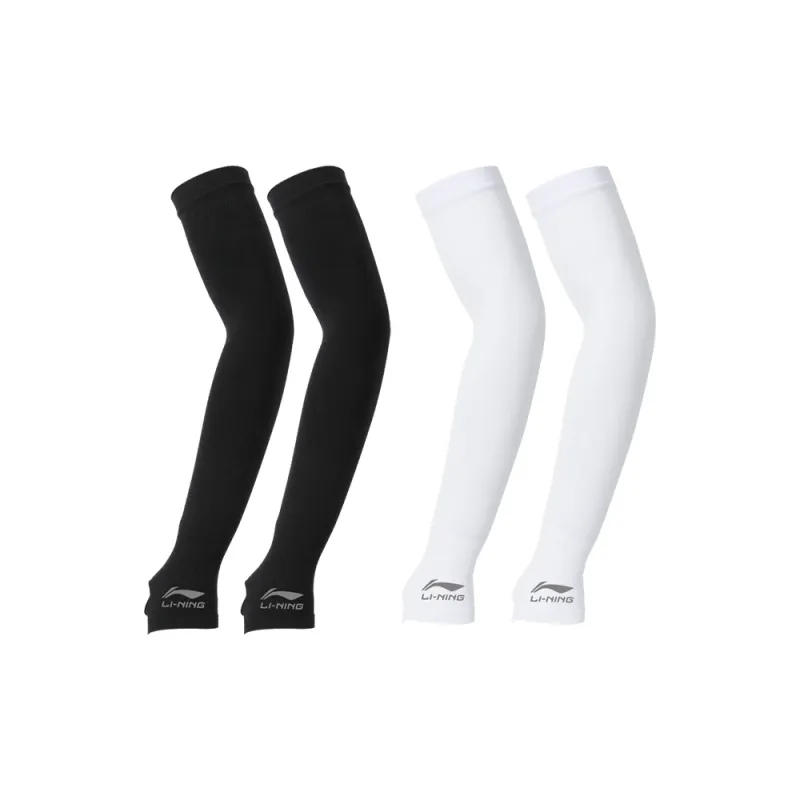 LiNing Road Bike Mountain Riding Gear Cycling Arm Warmers Outdoor Sports Running Travel Long Sleeve Unisex Polyamide-39