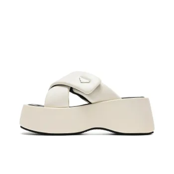 C°BANNER Slide Slippers 6.5cm Women's Beige
