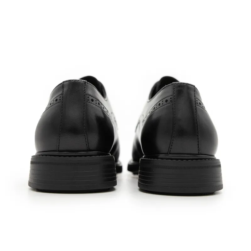 Satchi Loafers Dress Shoes Men's Black-4