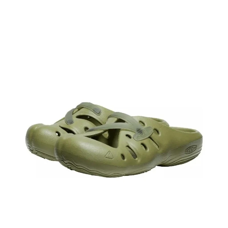 KEEN YOGEEZ Closed Toe Slippers Unisex Martini Olive Green-3