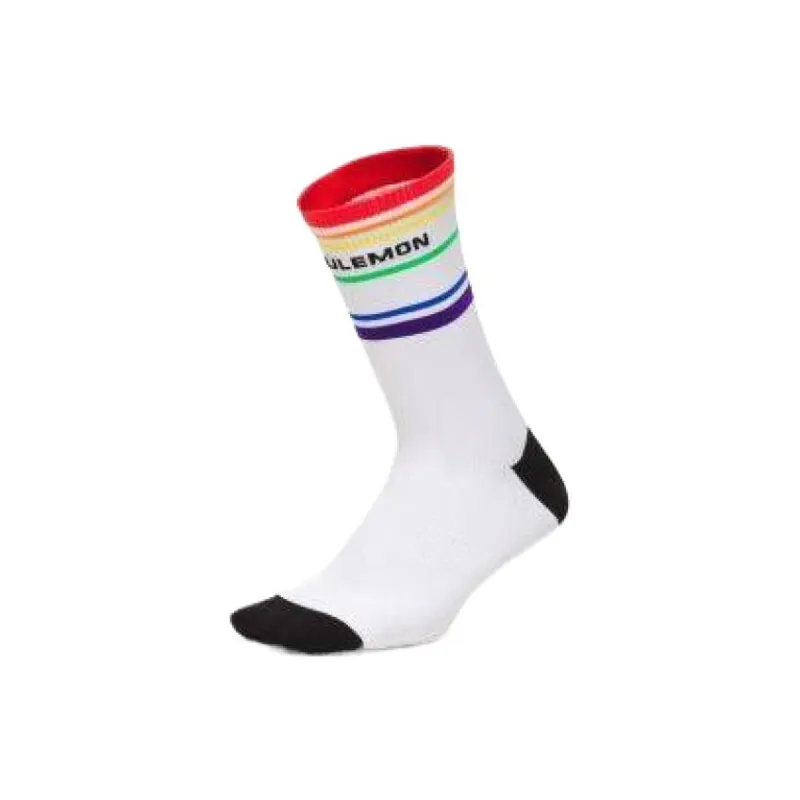 Lululemon Tale To Tell *No Silver Ankle Socks Women's White-0