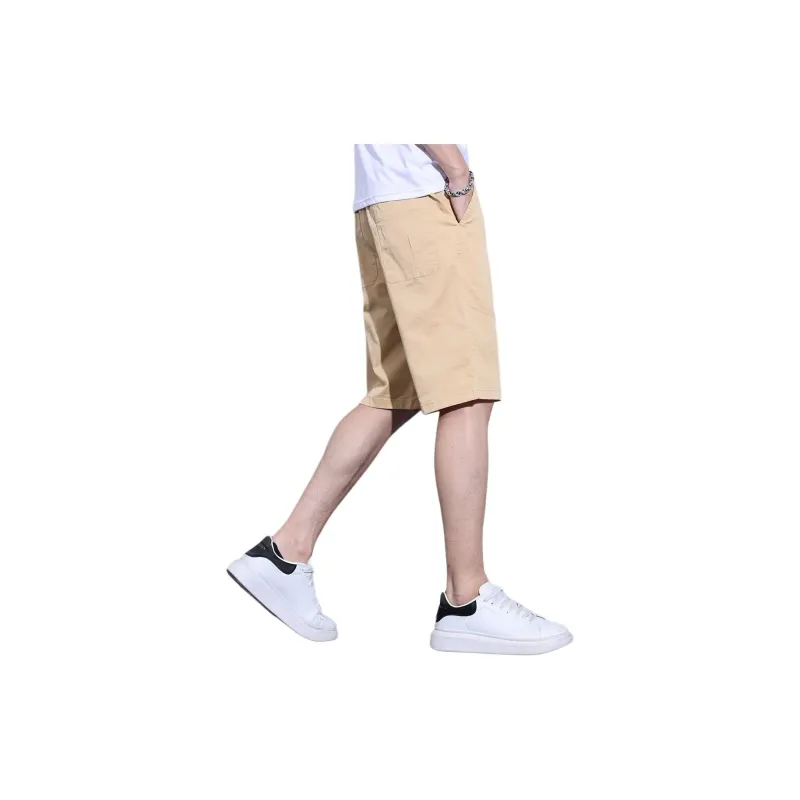 Tonlion Casual Shorts Men's Dark Khaki-1
