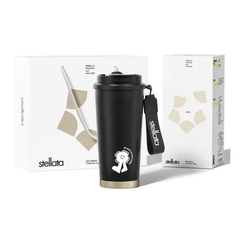 STELLATA Insulated Cups Black White 365ML/500ML