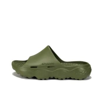 Columbia Slip Resistant Quick Dry Slide Slippers Men's Green