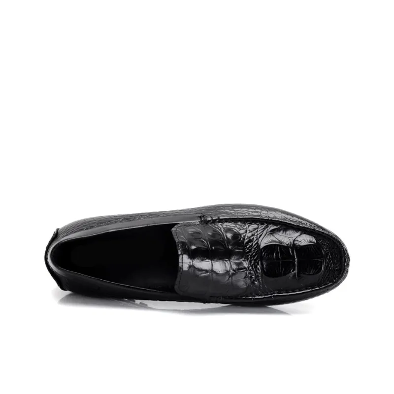 Bansley Gommino Loafers Men's Black-3