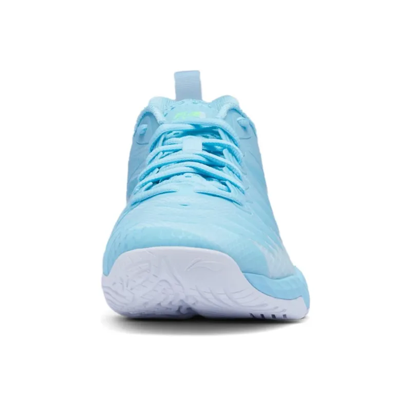 LiNing Anti-Slip Wear-Resistant Breathable Rebound Low-Top Badminton Shoes Unisex Blue-1