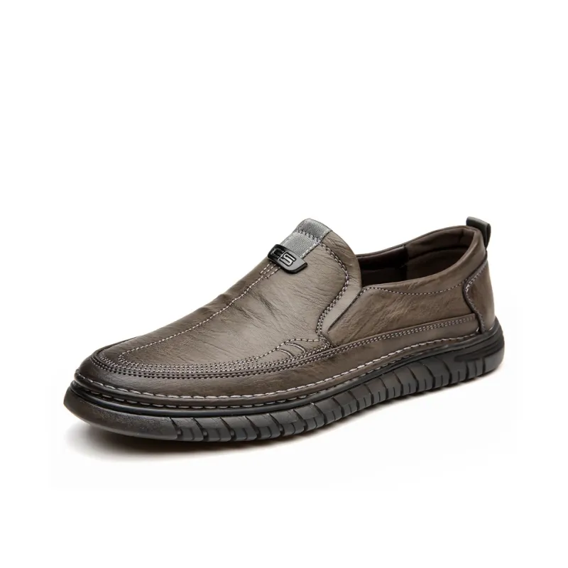 Bindu Business Casual Leather Shoes Men's-4