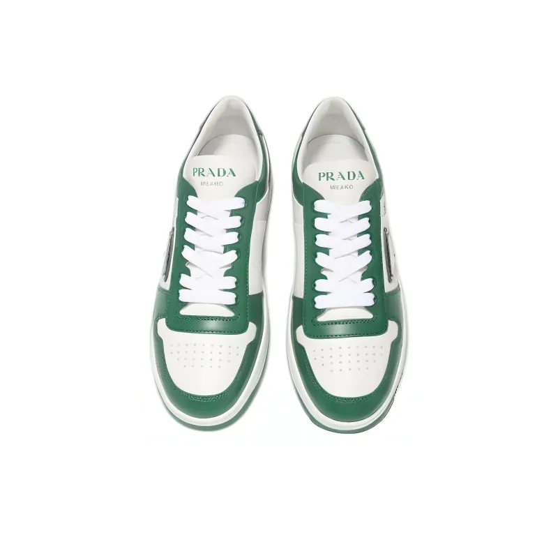 PRADA Downtown Trainers 'White Green' Women's-2