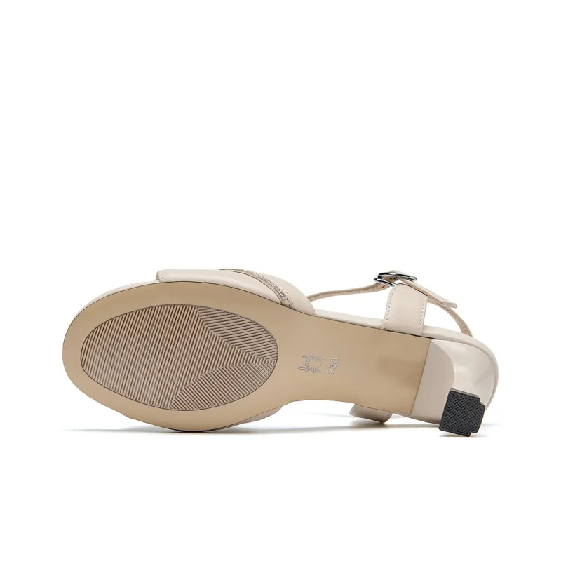 Spider King Strap Sandals Women's Ecru-2