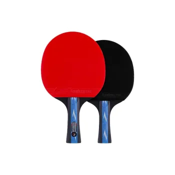 LENWAVE Ping Pong Paddles Unisex All Wood Red/Black