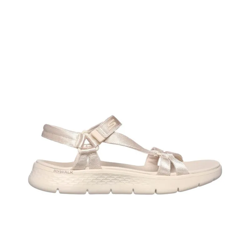 Skechers GOWALK Beach Sandals Women's Ecru-1