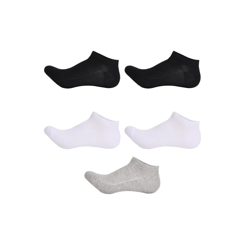MIIOW No-Show Socks Men's 5 Pack-2
