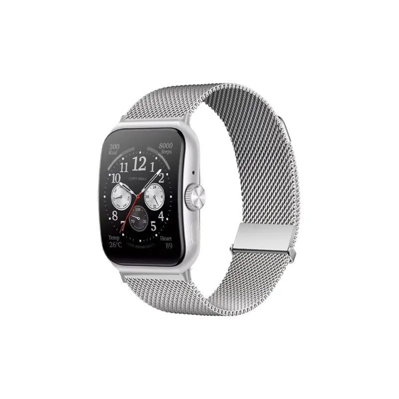 IBOANN OPPO Compatibility Watch Band 20/22mm Stainless Steel Material-5