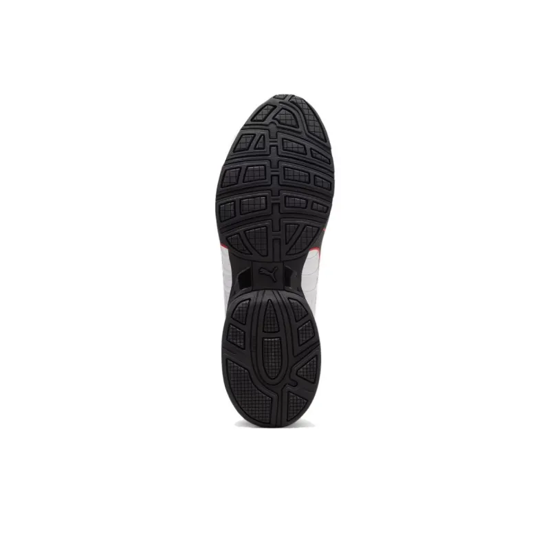 PUMA Voltaic Evo Anti Slip Wear Resistant Low Top Running Shoes Unisex White Black Red-4