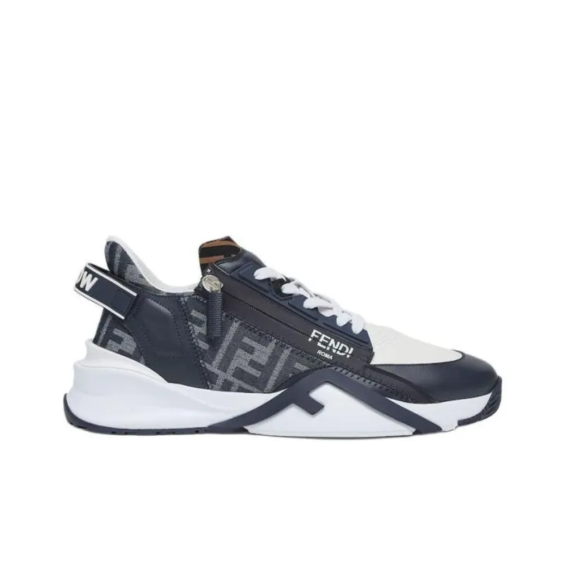 FENDI Flow Ff Jacquard Sneakers-1