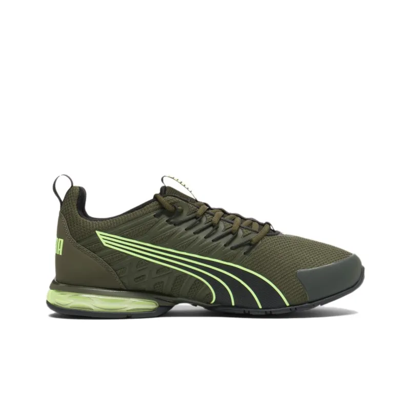 PUMA Voltaic Evo Anti Slip Wear Resistant Low Top Running Shoes Men's Green-1