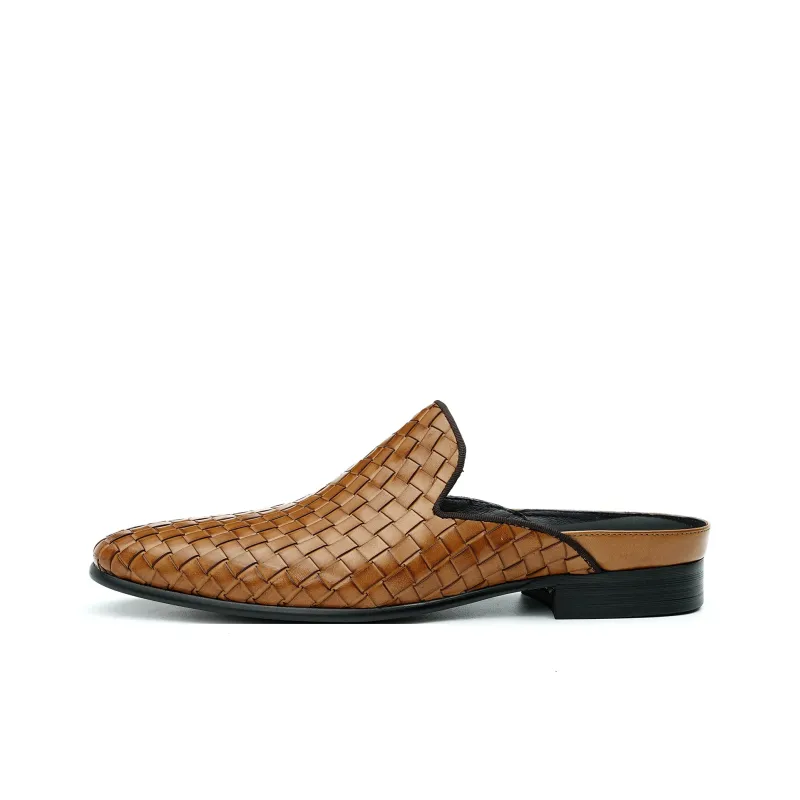 ASTON M.JAZZ Wrap toe Slippers Men's-8