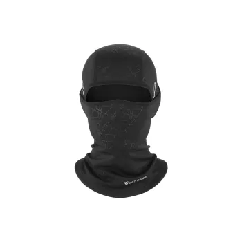 WEST BIKING Riding Equipment Cycling Face Mask Unisex Polyester Elastane Black