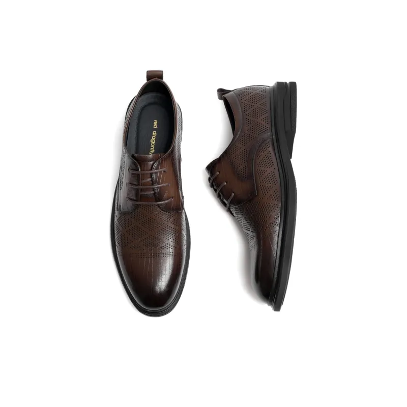 RED DRAGONFLY Casual Shoes Unlined Shoes Men's Dress Shoes Men's Black/Brown-12