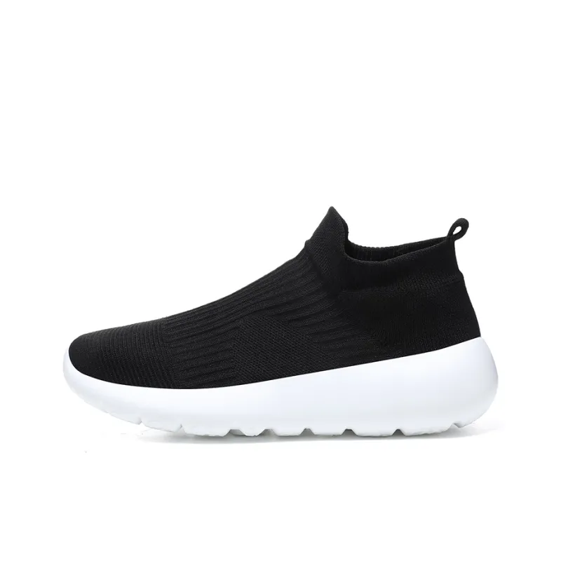 SENGUIBUCK Casual Shoes Men Low Top Black/White/Khaki/White/Blue-5