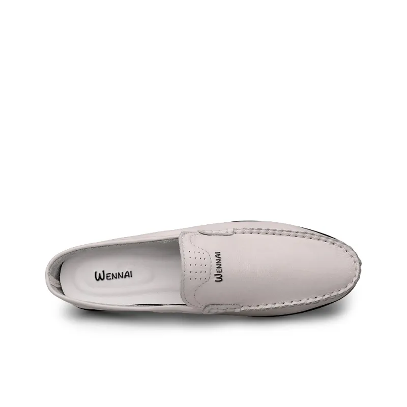 Wen Nai Casual Shoes Men's White-4