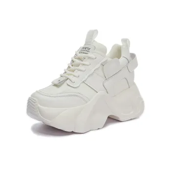 NRDROFFICIAL Anti Slip And Wear Resistant Water Resistant Low Top Chunky Sneakers Women's