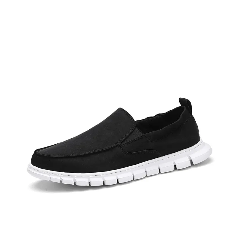 SENGUIBUCK Breathable Lightweight Low-Top Canvas Shoes Men's-0