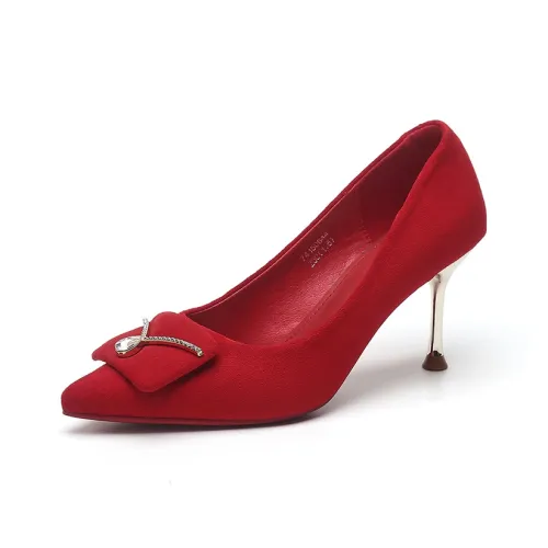 EXULL Q High Heels Women's Red