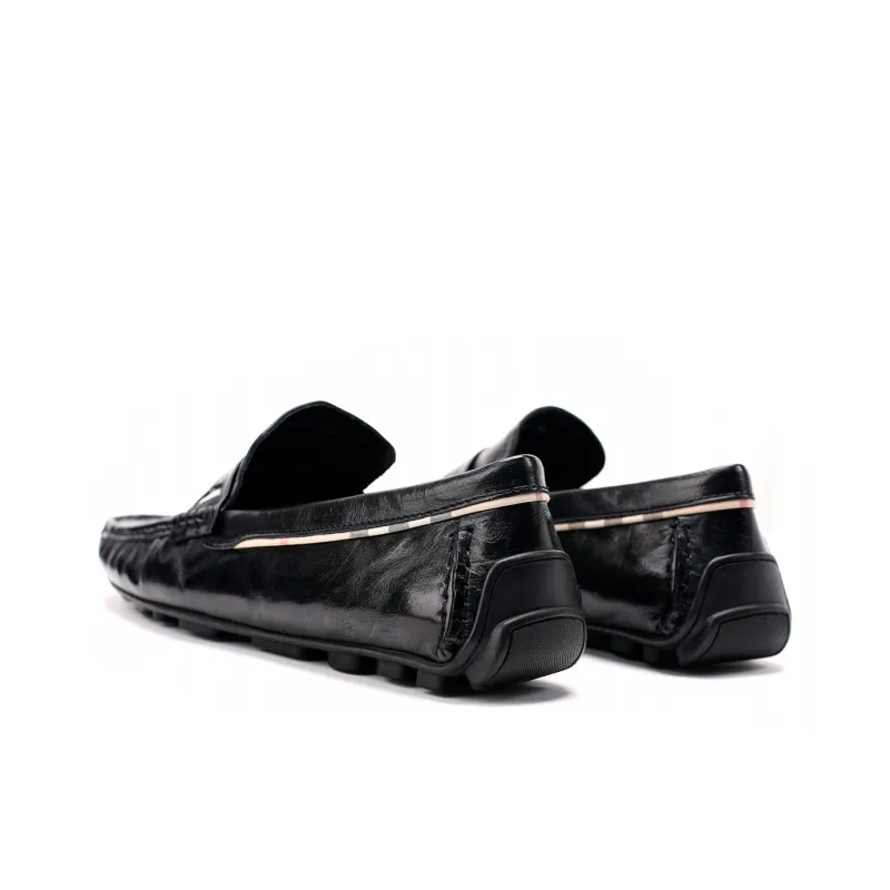 Brounvanm Gommino Loafers Men Black-5