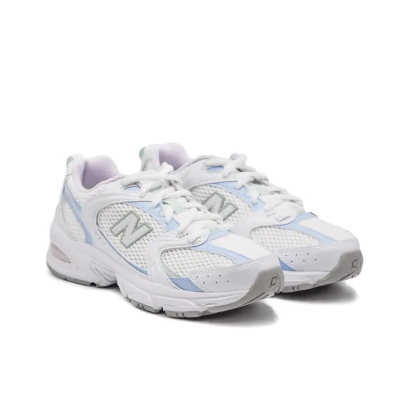 New Balance 530 White Light Chrome Blue Clay Ash-2