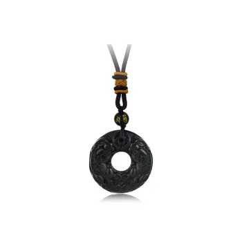 Chongqing Gold Store Chalcedony Jade Necklaces Unisex