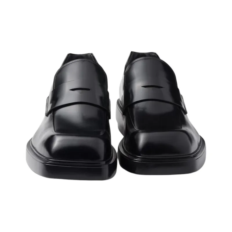 PRADA Loafers 4.5cm Men's Black-4