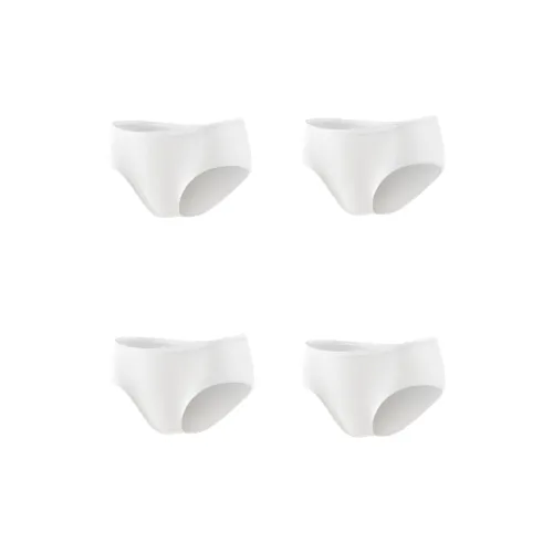 BEIANSHI 화이트 여성 일회용 팬티