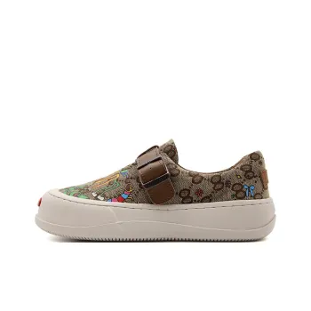Joy&Mario Anti-Slip Wear-Resistant Low-Top Canvas Shoes Women's