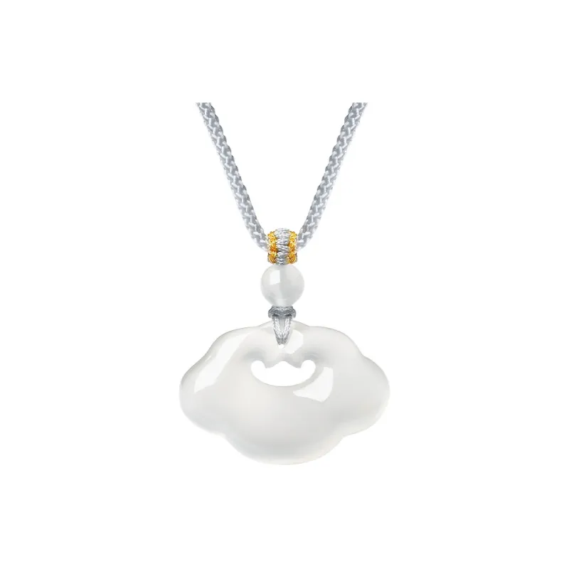 CHOW TAI SENG Chalcedony Pendants Unisex-0