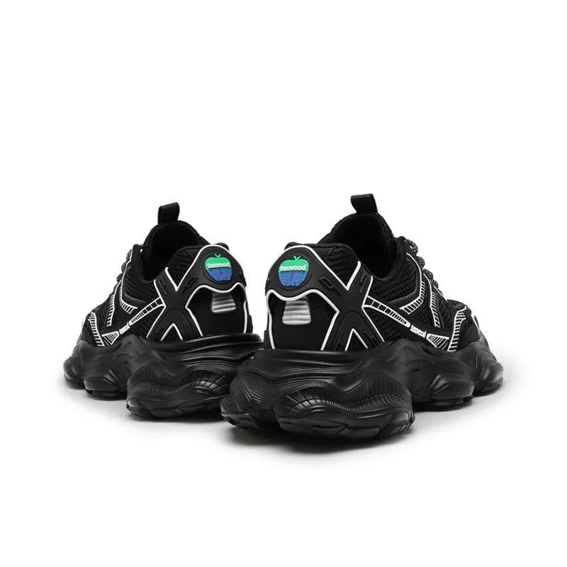 TEXWOOD Galaxy Warship Collection Cushioning Height Increase Low Top Casual Shoes Unisex-11
