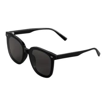 MI TR90 Square Sunglasses Unisex Black/Brown