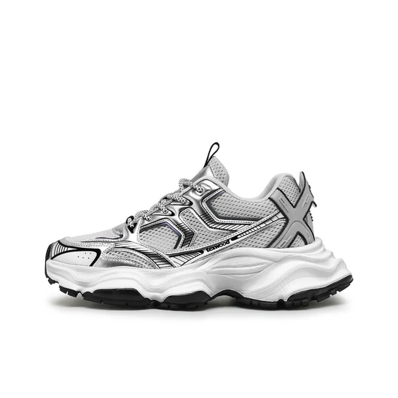 TEXWOOD Galaxy Warship Collection Cushioning Height Increase Low Top Casual Shoes Unisex-1