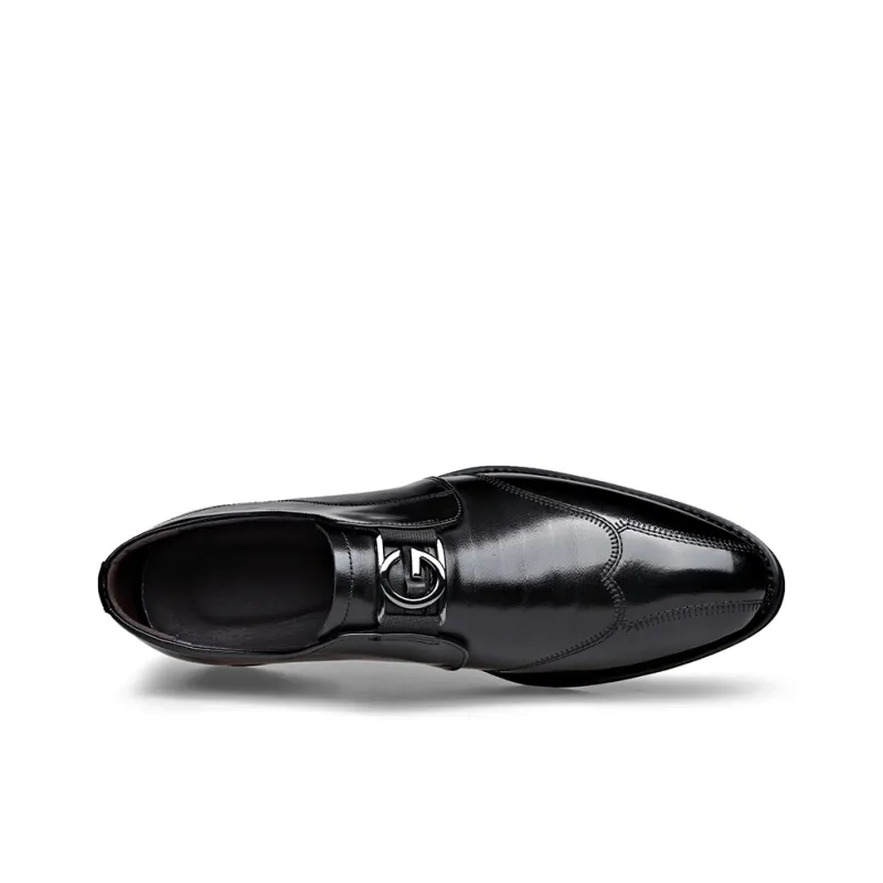 MODENGPAN Dress Shoes Men's Black-10