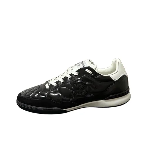 CHANEL Casual Shoes Men Low-Top Black