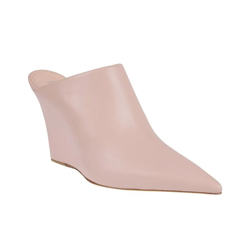Paris Texas Pointed Toe Slip On Pumps-2