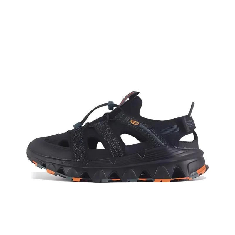 361° Slip Resistant And Breathable River Trekking Shoes Men's Black-0