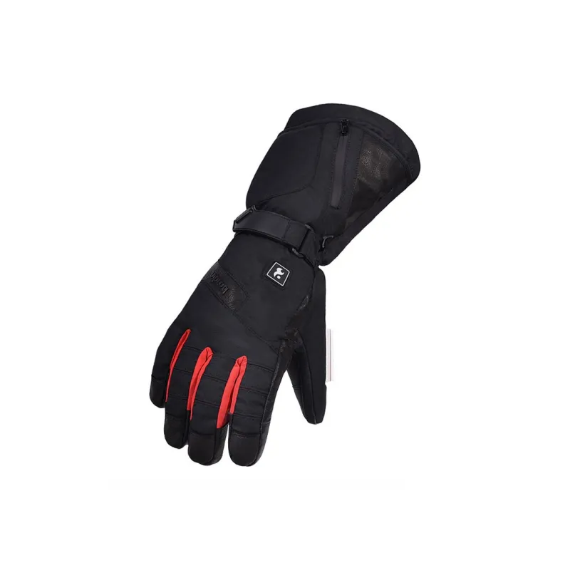 BOODUN Riding Equipment Cycling Glove Outdoor Cycling Mountaineering Sports Unisex Sheepskin Black-0