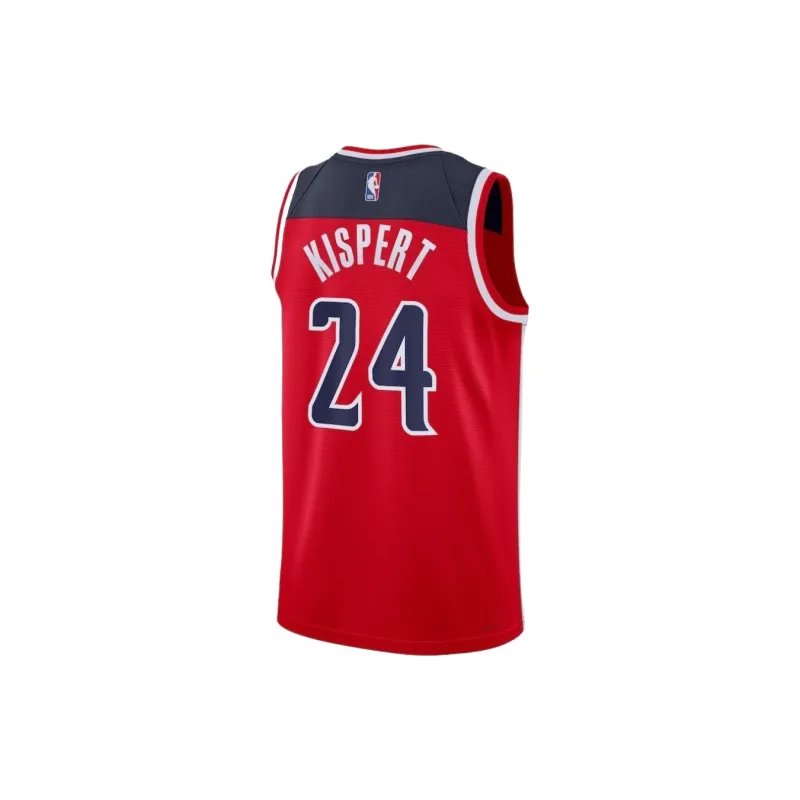 NBA x Nike Washington Wizards ICON Collection Edition Swingman Basketball Jerseys Unisex Red-1